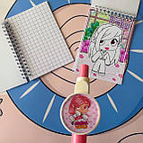 Набір Тока Бока Аватар Ворлд блокнот, розмальовка, ручка, фото 3