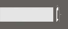 Дюрополімерний плінтус підлоговий