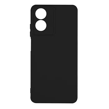 Чохол Silicone Cover Full Camera для Motorola G04/G04s Black