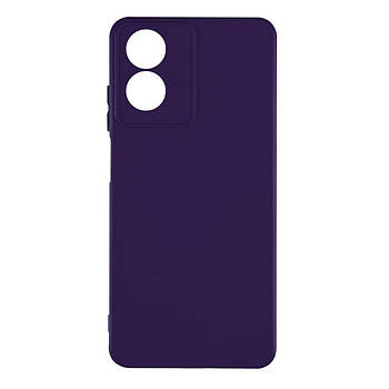 Чохол Silicone Cover Full Camera для Motorola G04/G04s Purple