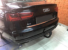 Фаркоп Audi A6 C7 седан 2011-2018 (Quattro, Allroad) швидкознімний гак на ключах