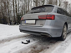 Фаркоп Audi A6 C7 2011-2018 (Quattro, Allroad) швидкознімний гак на ключах, фото 3