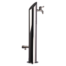 СОНЯЧНА садова колонка кругла 5л, 100 мм. ТМ "Rivnyna" Standart 2, Овал