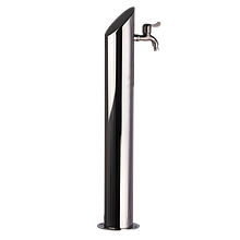 Садова колонка кругла Standart 100х100мм Rivnyna 1, Овал