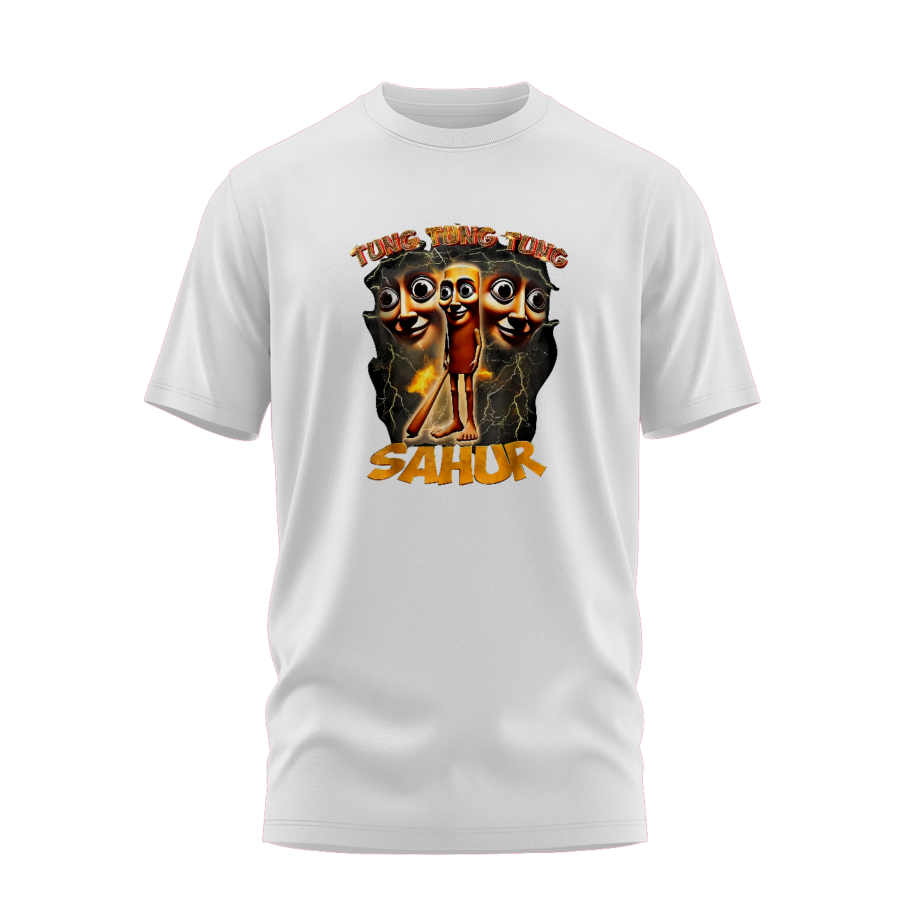 Стильна дитяча футболка Tung Tung Tung Sahur, фото 1