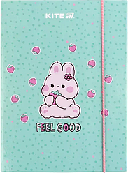 Папка для зошитів на гумці Kite "Feel Good" K25-210-1