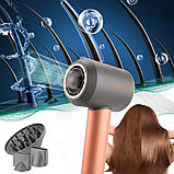 Фен з магнітними насадкам для волосся 3в1 VGR V-440 Стайлер для швидкого сушіння та укладання волосся 1400W, фото 7