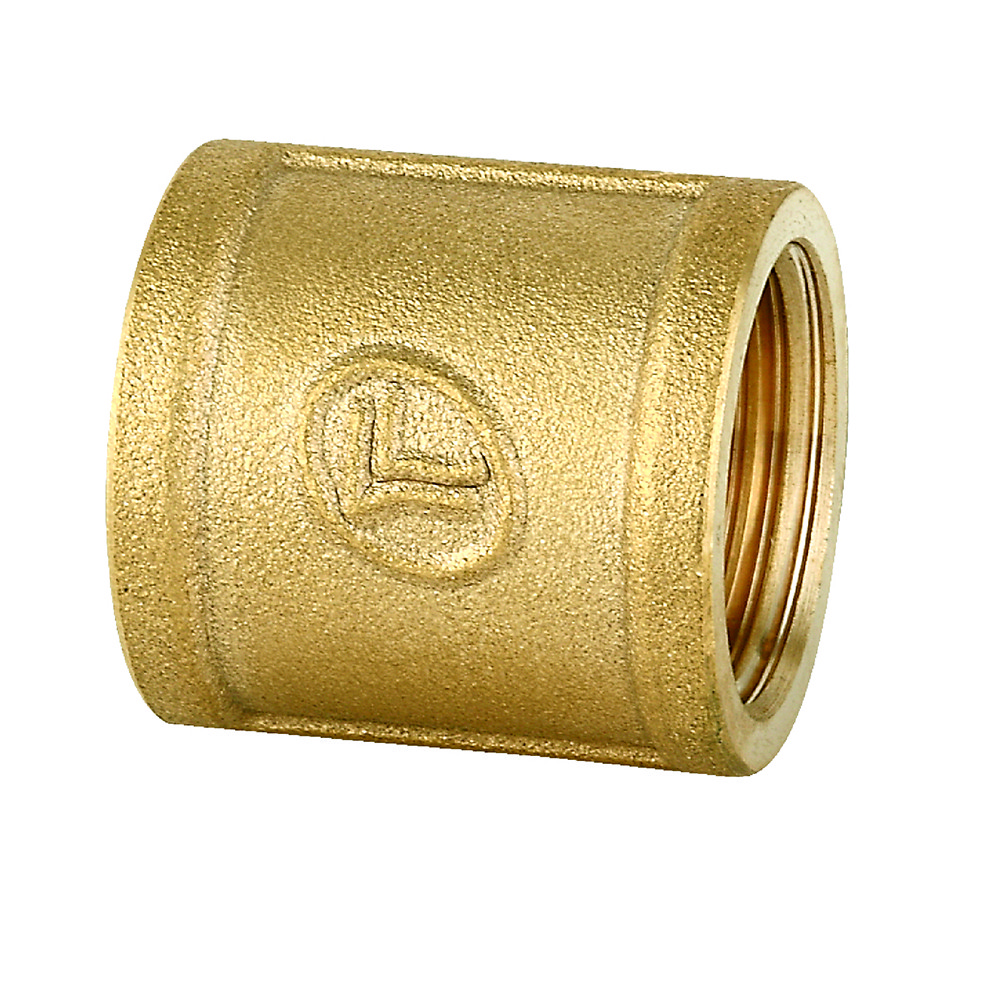 Муфта латунна 3/4"В-3/4"В, Double-lin, фото 1