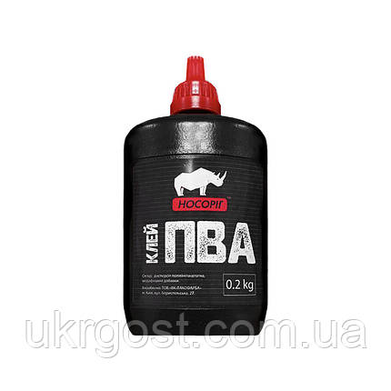 Клей ПВА Носоріг 200 г, фото 1