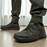 44р Кросівки чоловічі кольору хакі демісезонні (Сгк-11-4), фото 4