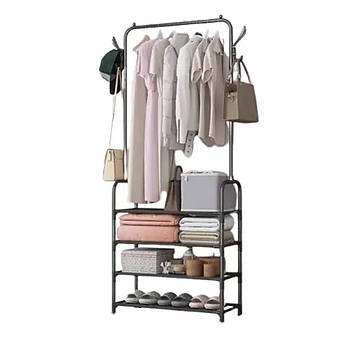 Підлогова вішалка для одягу 178х60х26см, Clothes Rack Up / Стійка-вішалка в передпокій / Стійка для одягу