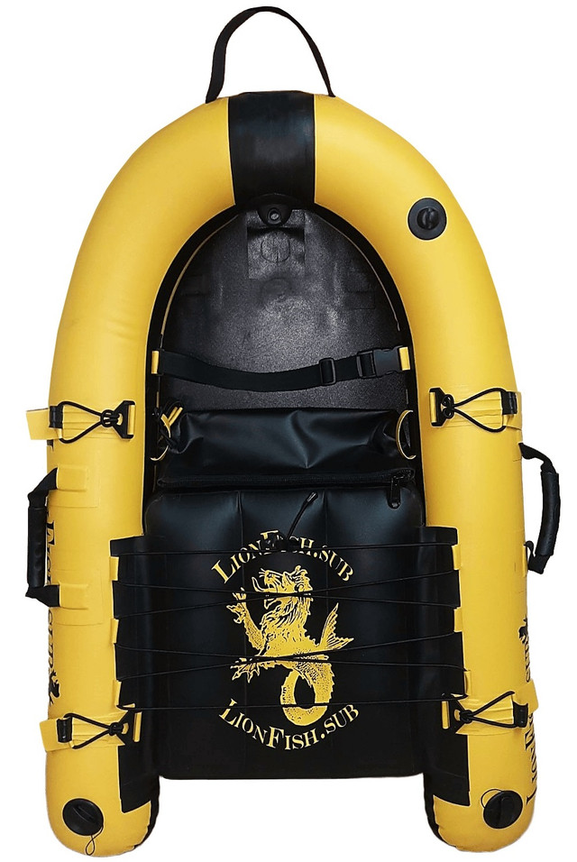 Буй Плот LionFish.sub для Подводной Охоты, Дайвинга Мини Лодка от известного бренда LionFish.sub