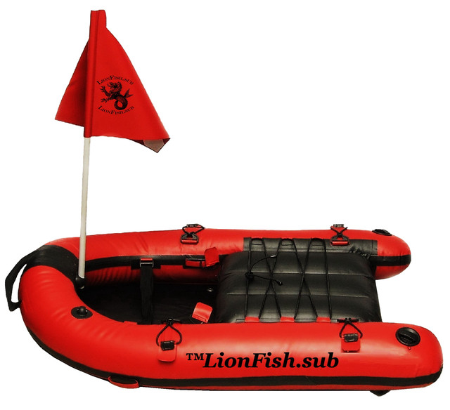 Буй Плот LionFish.sub для Подводной Охоты, Дайвинга Мини Лодка от известного бренда LionFish.sub