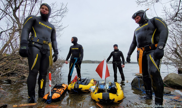 Буй Плот LionFish.sub для Подводной Охоты, Дайвинга Мини Лодка от известного бренда LionFish.sub