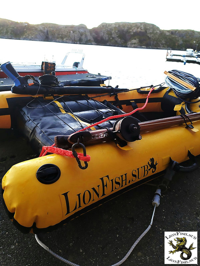 Буй Плот LionFish.sub для Подводной Охоты, Дайвинга Мини Лодка от известного бренда LionFish.sub