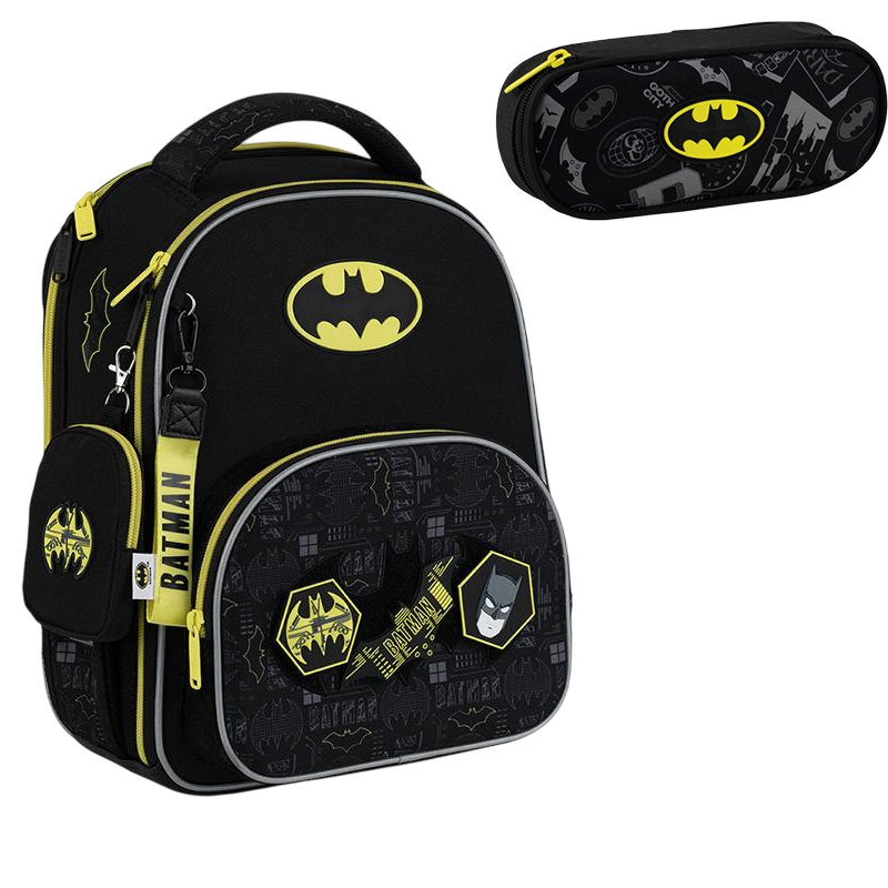 Рюкзак шкільний каркасний Kite Education DC Batman DC25-556M, фото 1