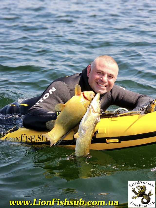 Буй Плот LionFish.sub для Подводной Охоты, Дайвинга Мини Лодка от известного бренда LionFish.sub