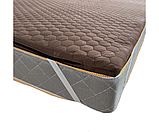 Топер Point Art зі з'ємним чохлом на блискавці 90х200 см коричневий, фото 2