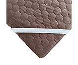 Топер Point Art зі з'ємним чохлом на блискавці 120х190 см коричневий, фото 4