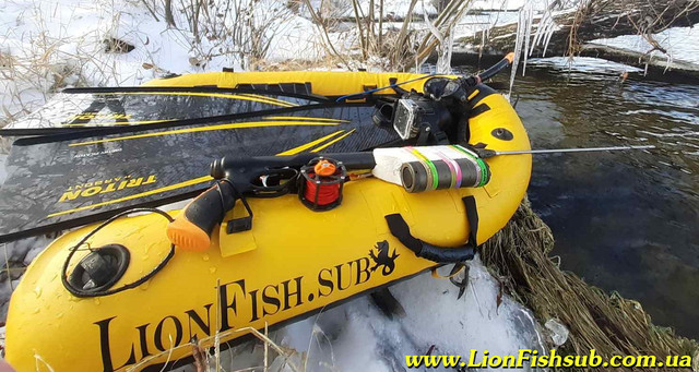 Буй Плот LionFish.sub для Подводной Охоты, Дайвинга Мини Лодка от известного бренда LionFish.sub