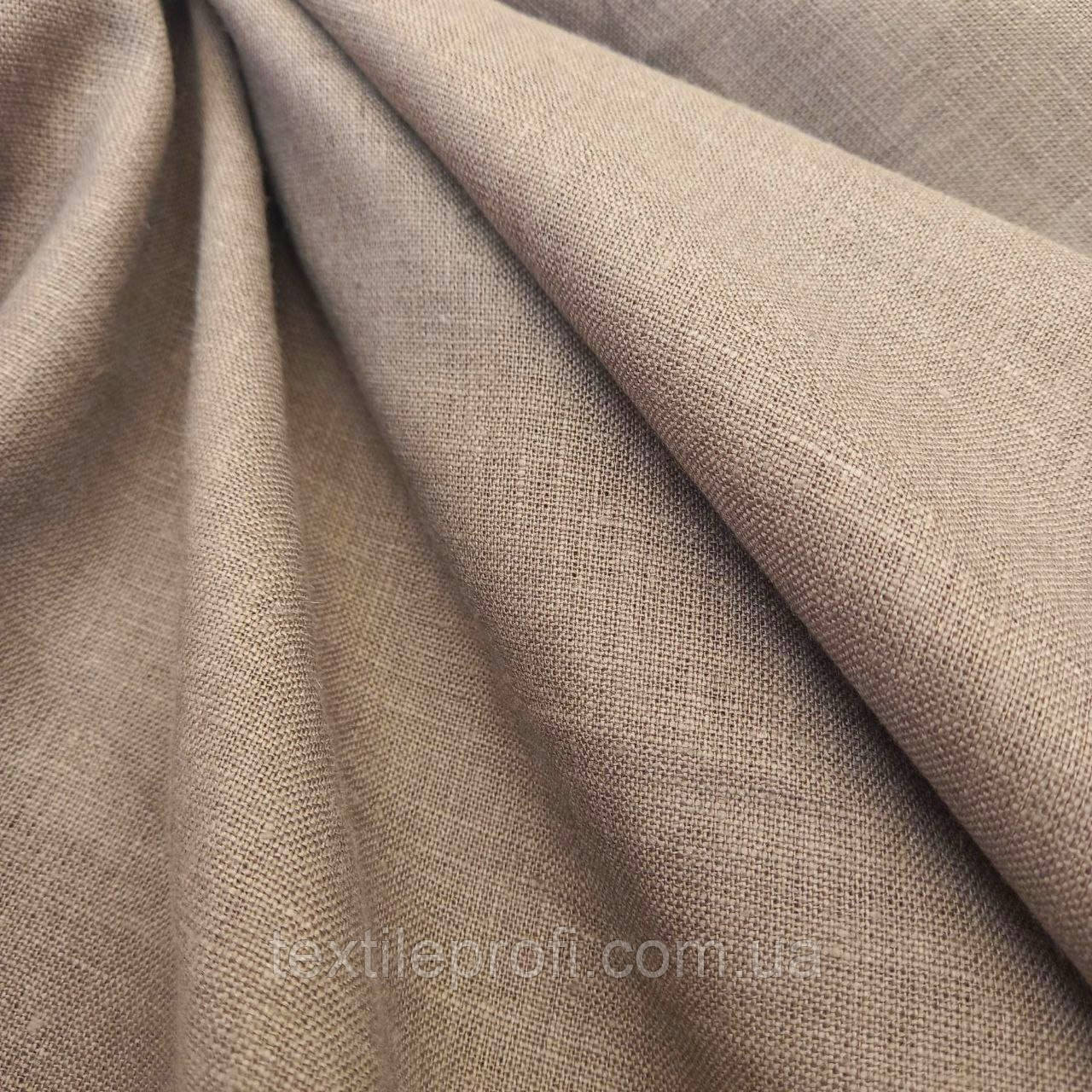 Лляна костюмна тканина