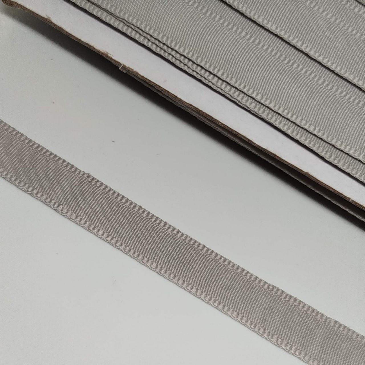 Тонельна стрічка гладка для корсетних каркасів/колір сірий/ширина 1 см -92м