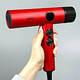 Фен з магнітними насадкам для волосся 3в1 VGR V-401 Стайлер для швидкого сушіння та укладання волосся, фото 2