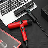 Фен з магнітними насадкам для волосся 3в1 VGR V-401 Стайлер для швидкого сушіння та укладання волосся, фото 3