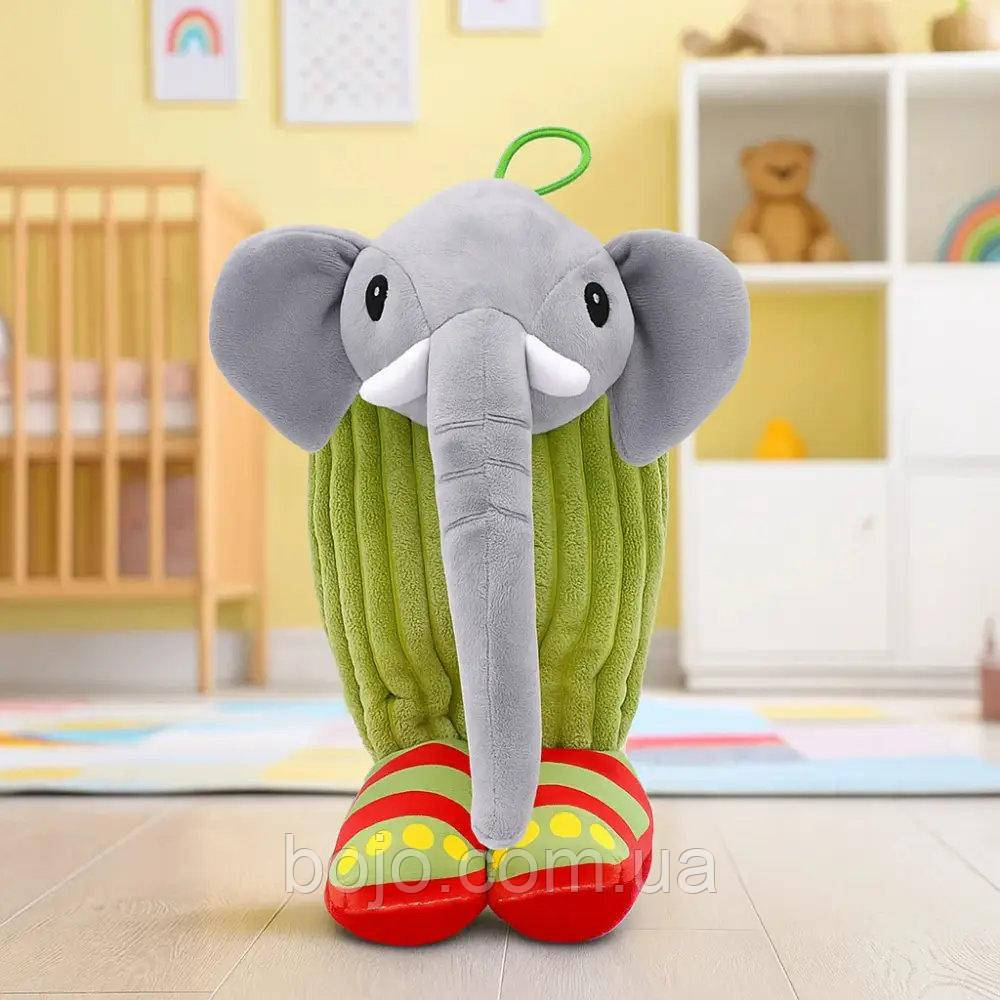 Дитяча м'яка плюшева іграшка "Лірілі Ларіла Елефанто" (AX)