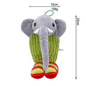 Дитяча м'яка плюшева іграшка "Лірілі Ларіла Елефанто" (AX), фото 3