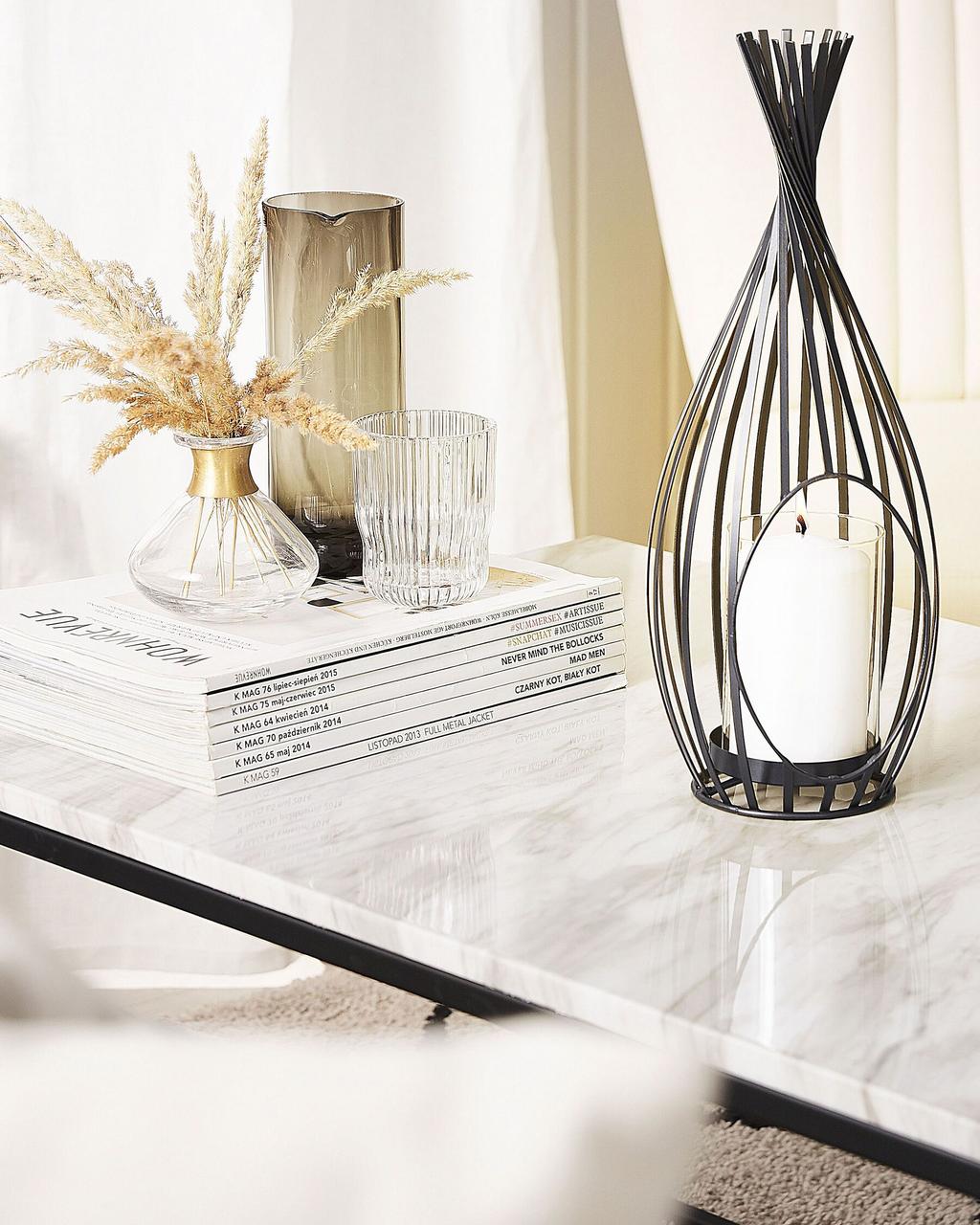 Ліхтар LOMBOK 38 см чорний, фото 1