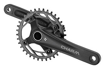 Комплект шатунів PROWHEEL CHARM-FD04S-TT, (11S/10S/9S), 175mm, 34T black