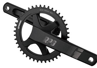 Комплект шатунів PROWHEEL RPG-FD16A-TT, (12S/11S), 175mm, 40T black