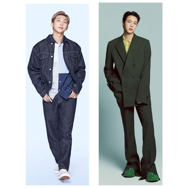 Дакімакура 150х50 см Джин Jin BTS Намджун Namjoon BTSм  Подушка з наволочкою обнімашка двухсторння, фото 1