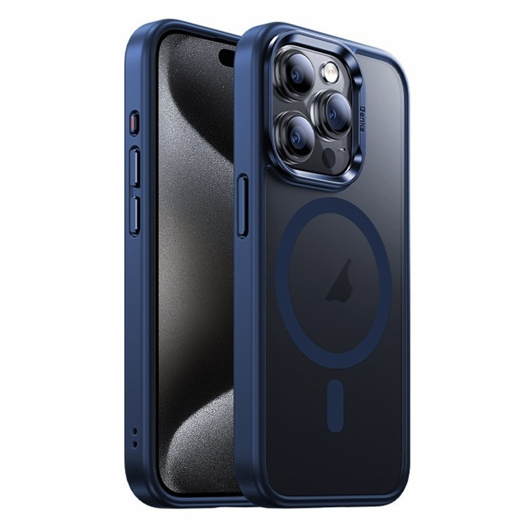 Оригинальный чехол ROCK для iPhone 15 series iPhone 15 Pro Max, Темно синій, фото 1