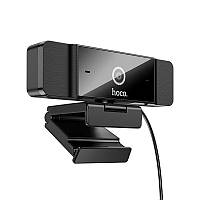 Веб-камера HOCO D100 2MP, черная