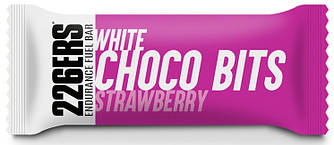 Батончик 226ERS Endurance Fuel Choco bits Energy білий шоколад/полуниця 60г
