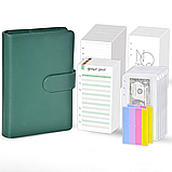 Блокнот-планер для грошей формат А6, планер бюджету та зберігання фінансів, органайзер для ведення обліку доходу, фото 3