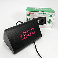 Годинник з температурним та вологим сенсором VST-864, Настільний електронний годинник RQ-132 з підсвічуванням