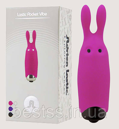 Міні вібратор з 1 режимом вібрації Adrien Lastic Pocket Vibe Pink — твій мініатюрний компаньйон для насолоди, фото 1