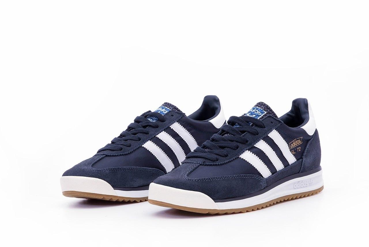 Кеди чоловічі Адідас Adidas SL 72 Navy White JI1282, фото 1