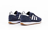 Кеди чоловічі Адідас Adidas SL 72 Navy White JI1282, фото 5