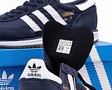 Кеди чоловічі Адідас Adidas SL 72 Navy White JI1282, фото 6
