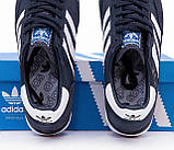 Кеди чоловічі Адідас Adidas SL 72 Navy White JI1282, фото 7