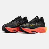 Кросівки чоловічі Найк Nike Air Zoom Alphafly 2 Black Orange DN3559-001, фото 2