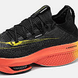 Кросівки чоловічі Найк Nike Air Zoom Alphafly 2 Black Orange DN3559-001, фото 3