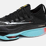 Кросівки чоловічі Найк Nike Air Zoom Alphafly 2 Black Blue ALL19617, фото 3