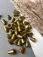 Кінцевик для шнура Піраміда Золото