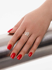 Срібне кільце-ключик арт. ПР-1606