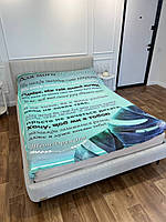 Плед 3D со своими пожеланиями письмо "Мужня сила й кохання Плед з побажаннями для чоловіка" 20222431_A 12204